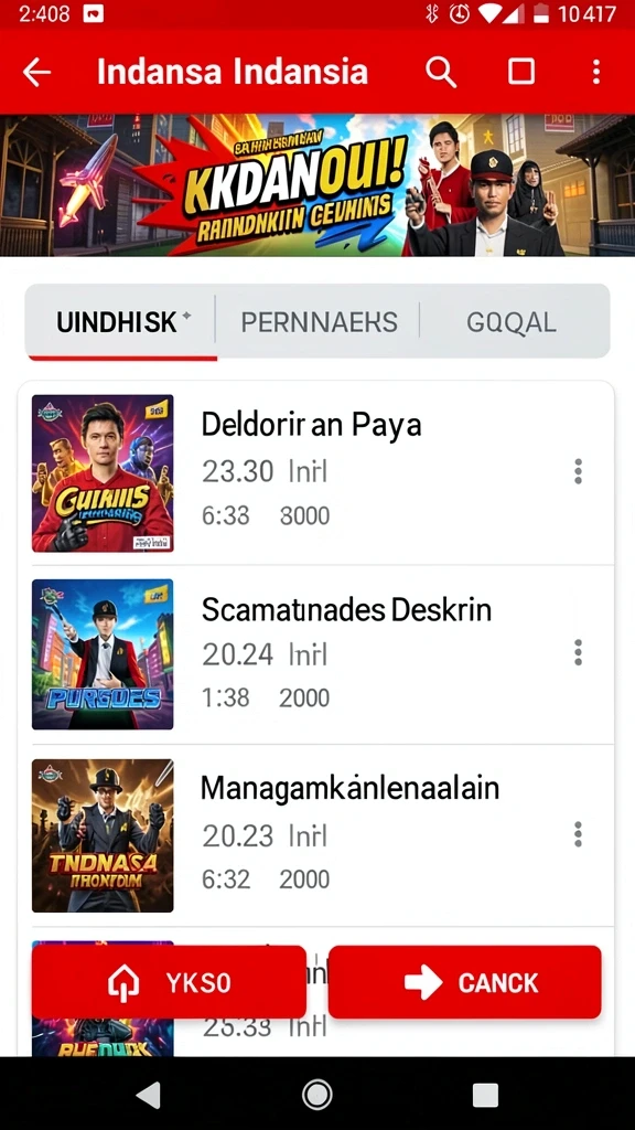 Screenshot a200m nomor 1